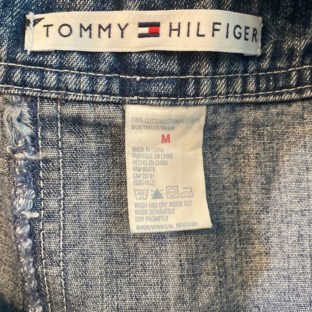 Tommy Hilfiger overalls vintage 2002 red whit blue straps. - Picture 6 of 6